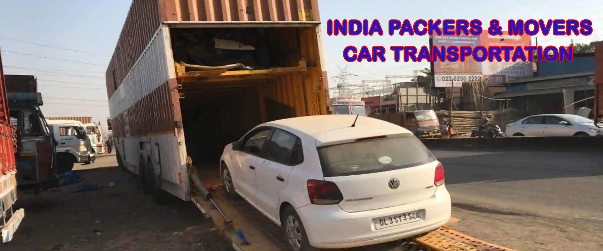 India Packers and Movers Car Transportation